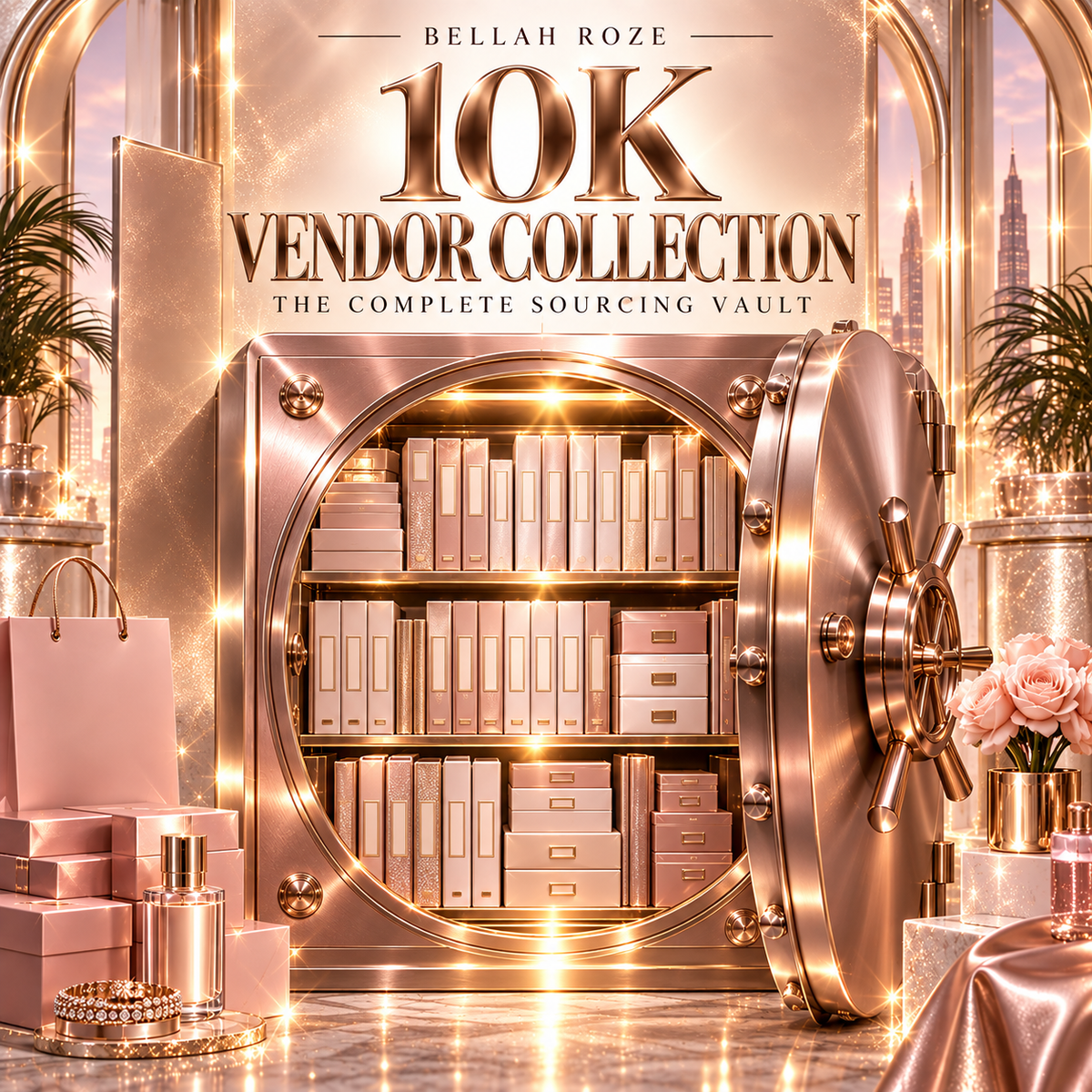 Bellah Roze Vendor List Bundles rose gold digital collection