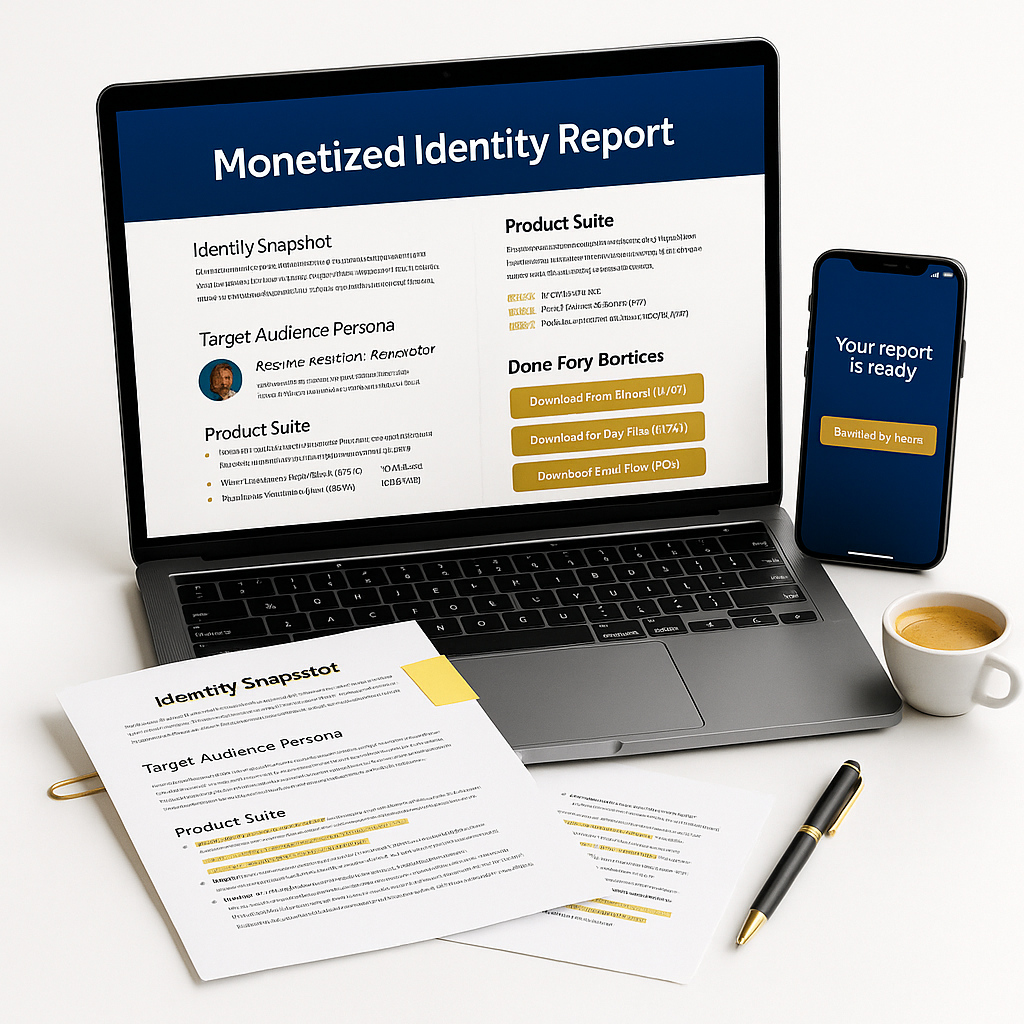 Monetized Identity Report bellah roze aariah woods